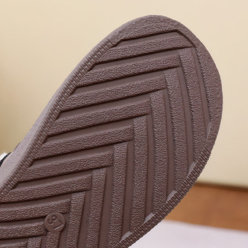 Orthopedic Suede Trainers for Women – Wide Fit, Cozy & Supportive