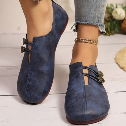 Women's wide fit, cushioned comfort loafers
