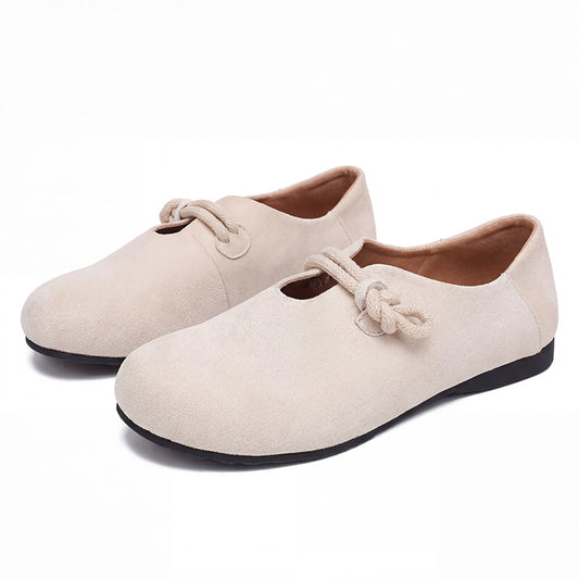 Women's Orthopedic Loafers – Comfortable Wide Fit Soft Flat Shoes