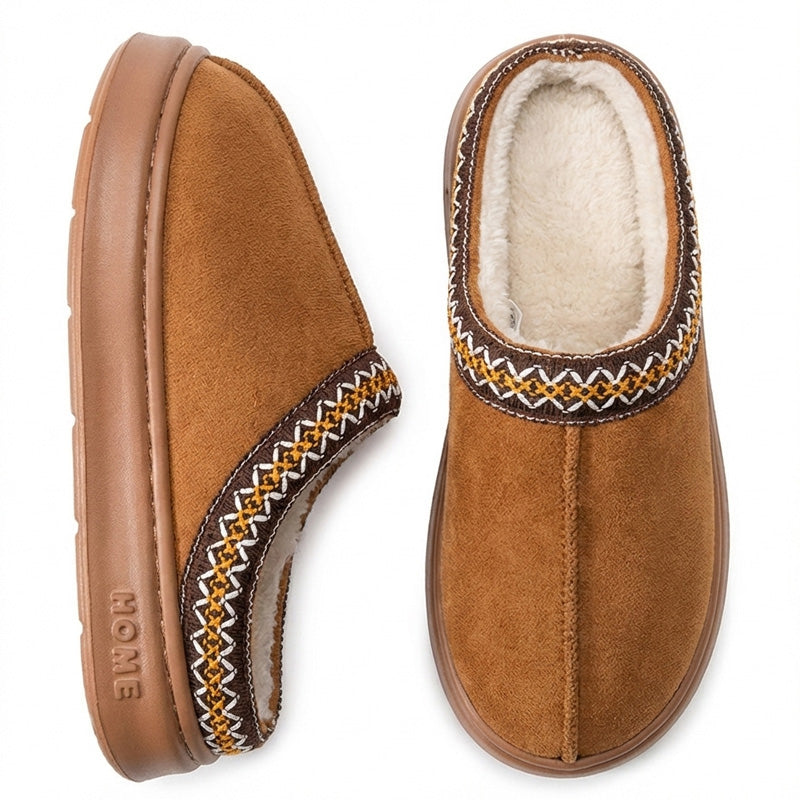 Women’s Orthopedic Slippers-Wide Fit Memory Foam Arch Support