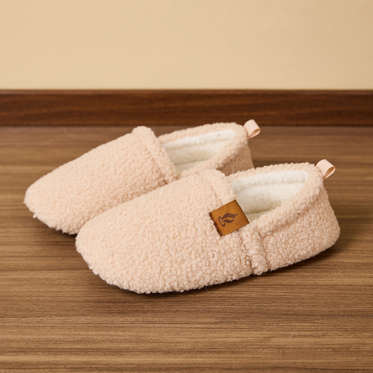 Women’s Orthopedic Warm Shearling Slippers | Wide Fit Arch Support