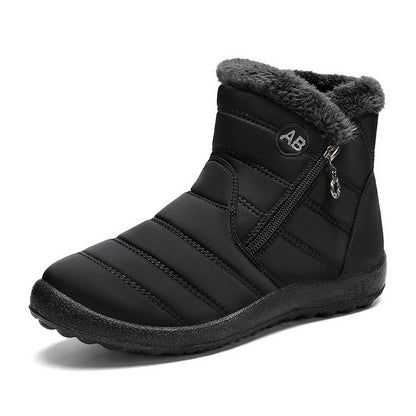 Women’s Waterproof Warm Walking Boots – Anti-Slip & Lightweight