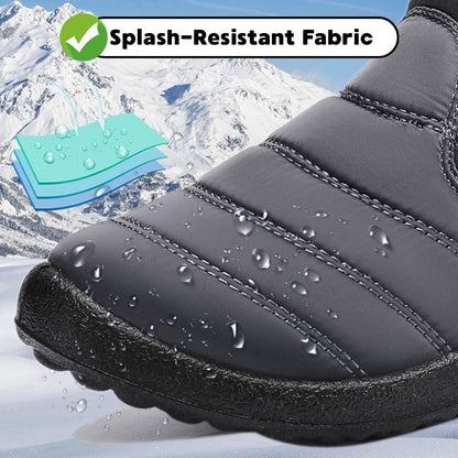 Women’s Waterproof Warm Walking Boots – Anti-Slip & Lightweight