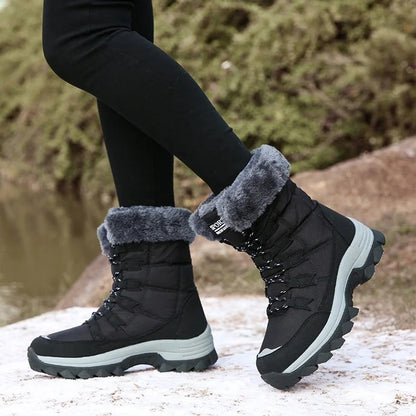 Cozy Waterproof Snow Boots for Women | Warm & Comfortable Winter Shoes