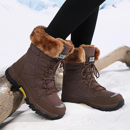 Cozy Waterproof Snow Boots for Women | Warm & Comfortable Winter Shoes