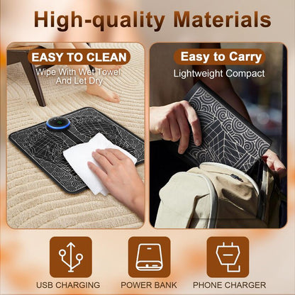 Humtto EMS Foot Massager – Pain Relief, Circulation Boost & Relaxation - Humtto UK