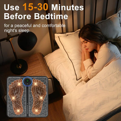 Humtto EMS Foot Massager – Pain Relief, Circulation Boost & Relaxation - Humtto UK
