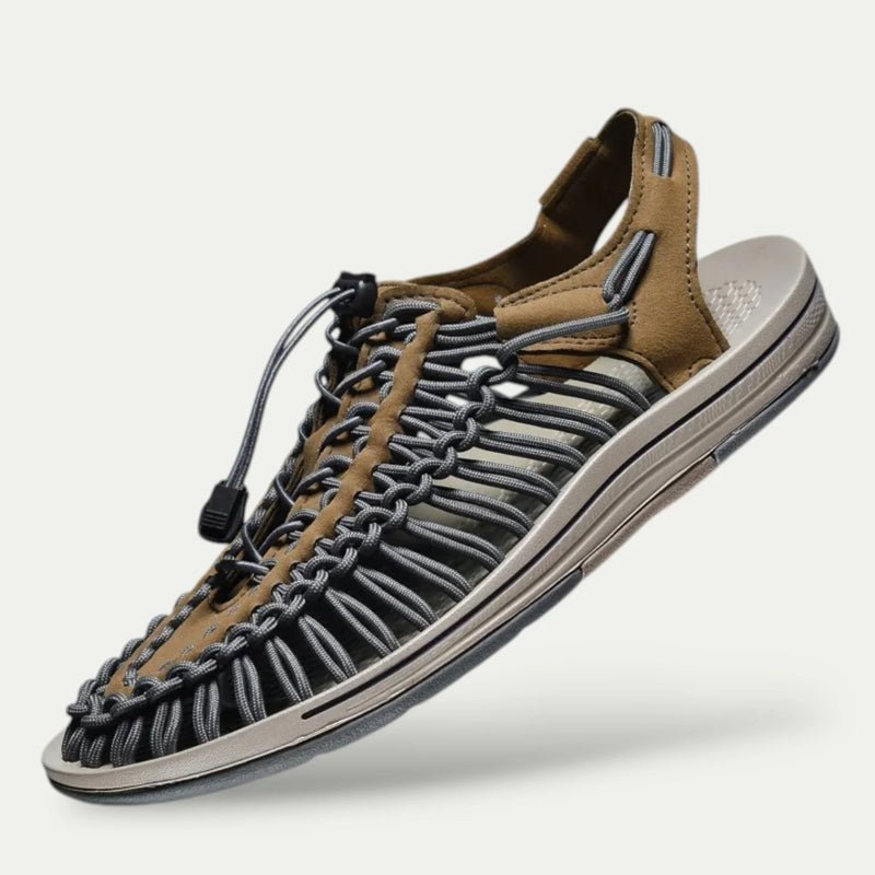 Humtto Leather Air Tread Sandals with Supportive Cushioning - Humtto UK