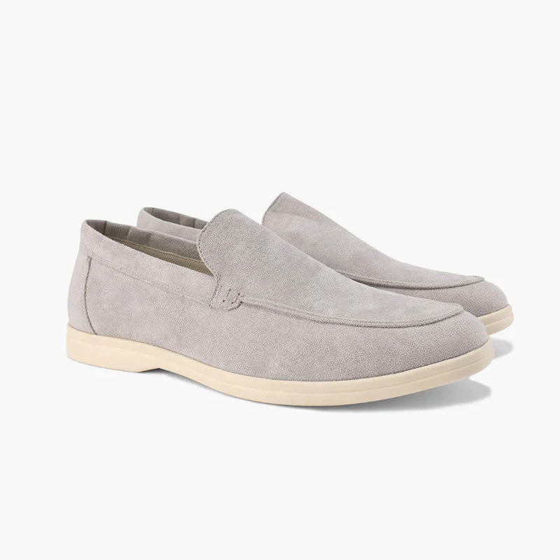Humtto Classic Wide Fit Suede Loafers for Men | Bunion Relief & Orthopedic Comfort