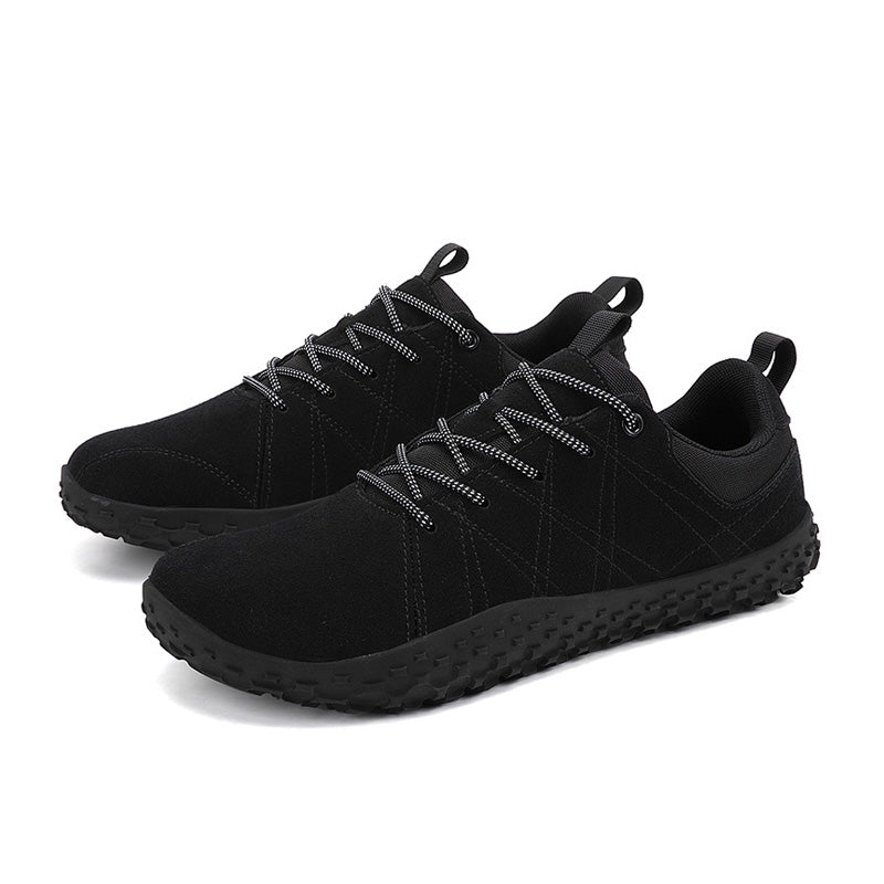 Unisex wide fit, arch support, cushioned comfort trainers with non slip grip and everyday walking