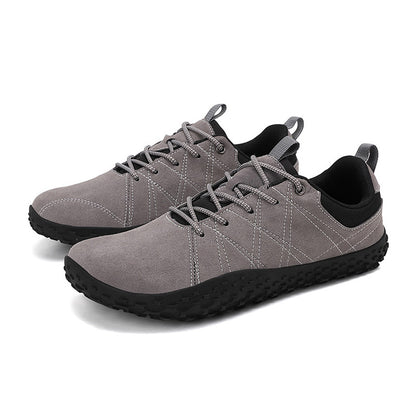 Unisex wide fit, arch support, cushioned comfort trainers with non slip grip and everyday walking