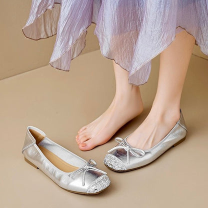Humtto Orthopedic Mary Jane Flats | Bow Style with Arch Support - Humtto UK