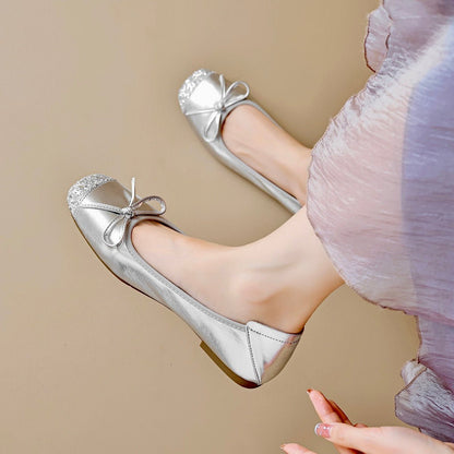 Humtto Orthopedic Mary Jane Flats | Bow Style with Arch Support - Humtto UK