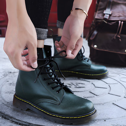 Stylish Waterproof Orthopedic Combat Boots | Unisex Wide Fit