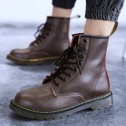 Stylish Waterproof Orthopedic Combat Boots | Unisex Wide Fit