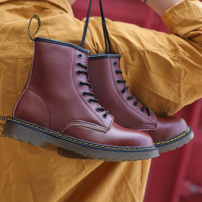 Stylish Waterproof Orthopedic Combat Boots | Unisex Wide Fit