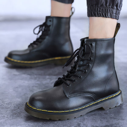 Stylish Waterproof Orthopedic Combat Boots | Unisex Wide Fit