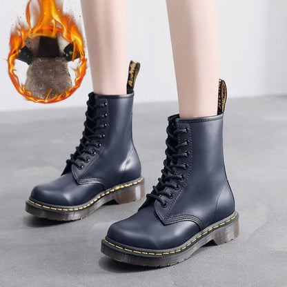 Stylish Waterproof Orthopedic Combat Boots | Unisex Wide Fit