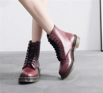 Stylish Waterproof Orthopedic Combat Boots | Unisex Wide Fit