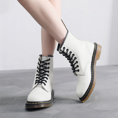 Stylish Waterproof Orthopedic Combat Boots | Unisex Wide Fit