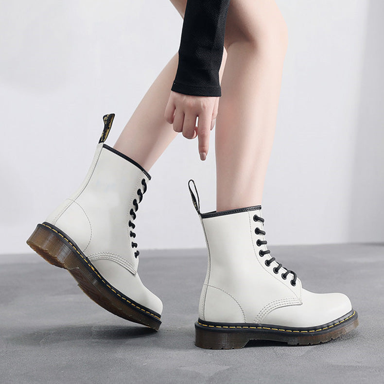 Stylish Waterproof Orthopedic Combat Boots | Unisex Wide Fit