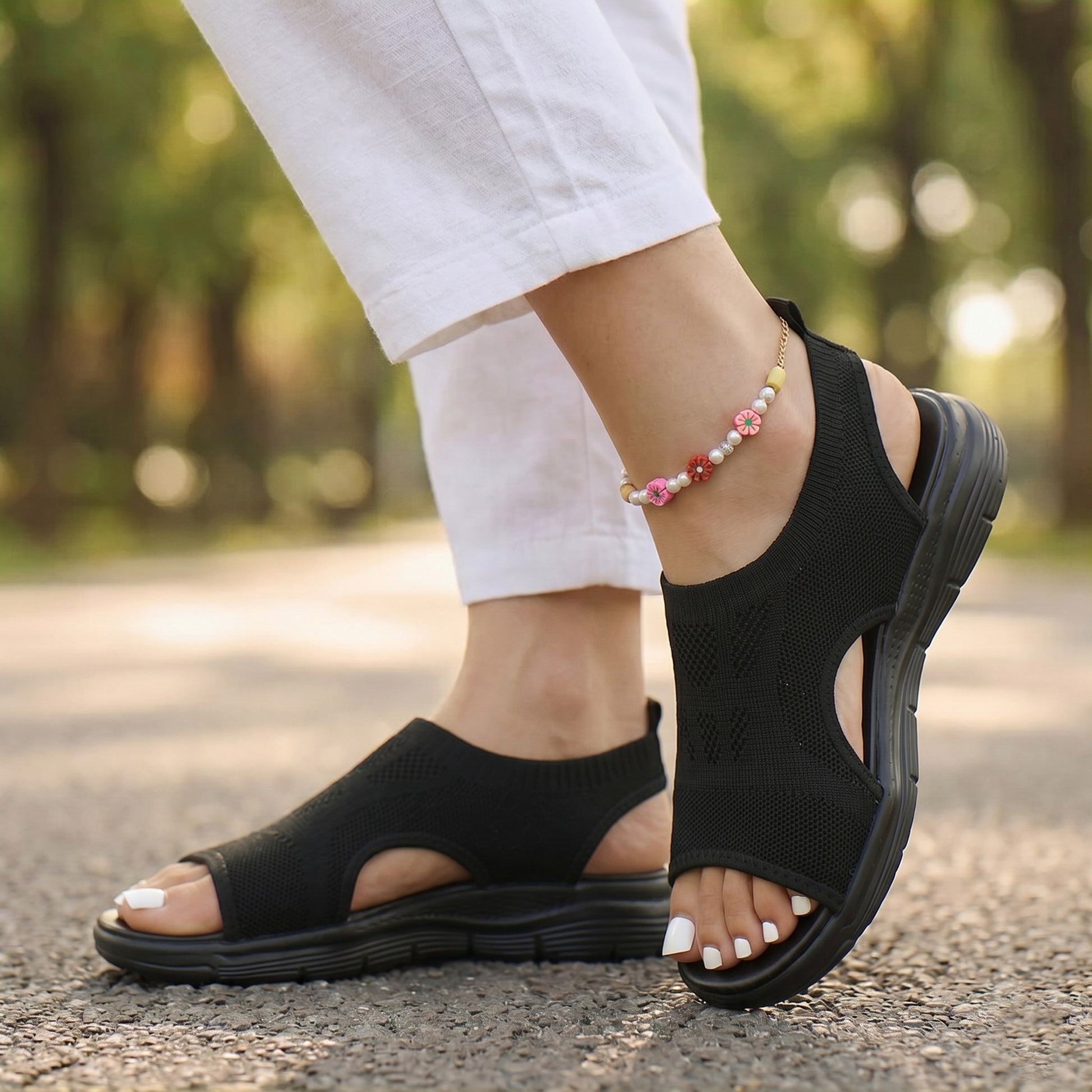 Women's arch support, cushioned comfort, everyday walking walking sandals