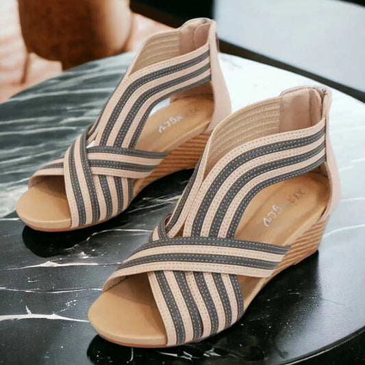 Humtto Women's Orthopedic Wedge Sandals for Pain Relief & Comfort - Humtto UK