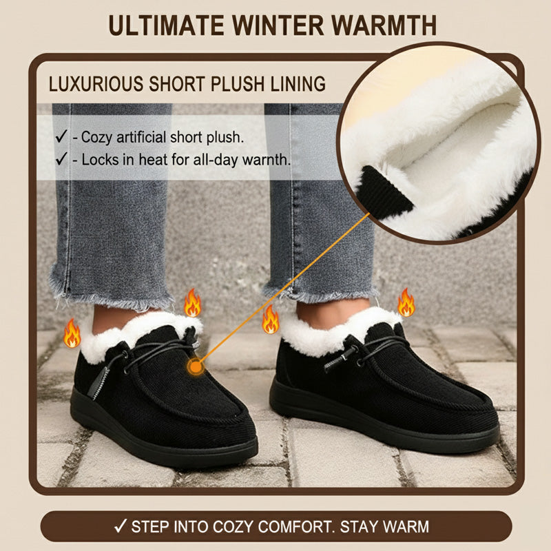 Women’s Orthopedic Winter Slip-On Shoes – Lightweight Comfort