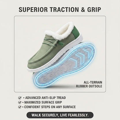 Women’s Orthopedic Winter Slip-On Shoes – Lightweight Comfort