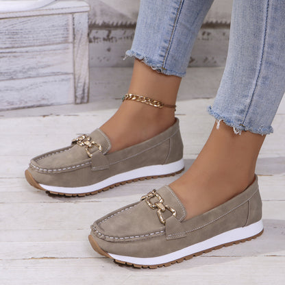 Humtto Classic Suede Loafers for Women | Orthopedic Pain Relief & Arch Support