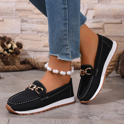 Humtto Classic Suede Loafers for Women | Orthopedic Pain Relief & Arch Support