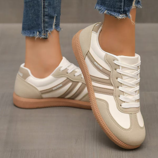 Humtto Women’s Suede Orthopedic Sneakers – Spring Autumn Comfort