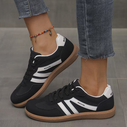 Humtto Women’s Suede Orthopedic Sneakers – Spring Autumn Comfort