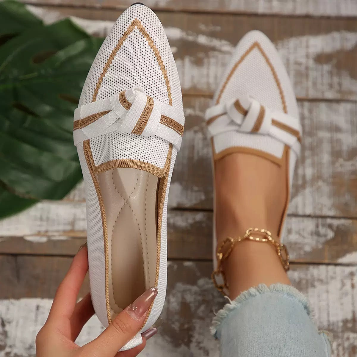 Women's wide fit ballet flats