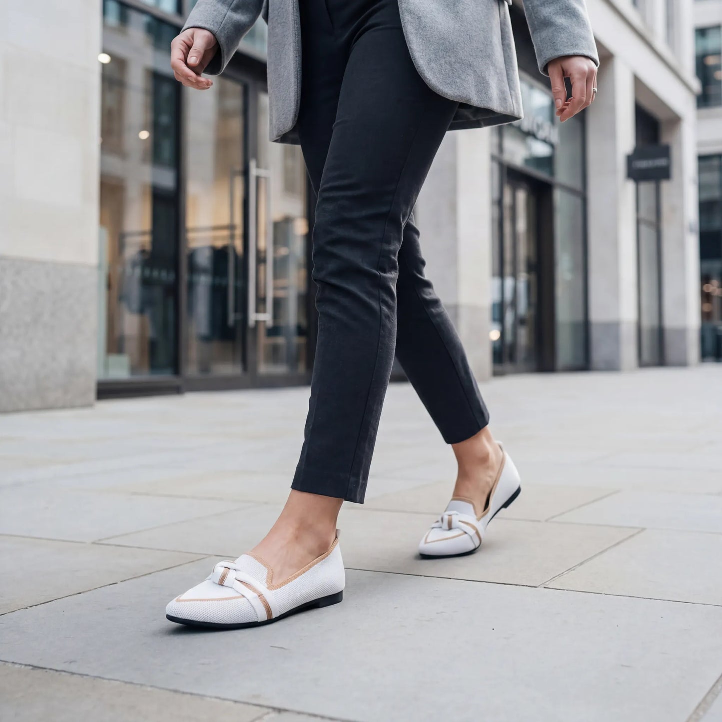 Women's wide fit ballet flats