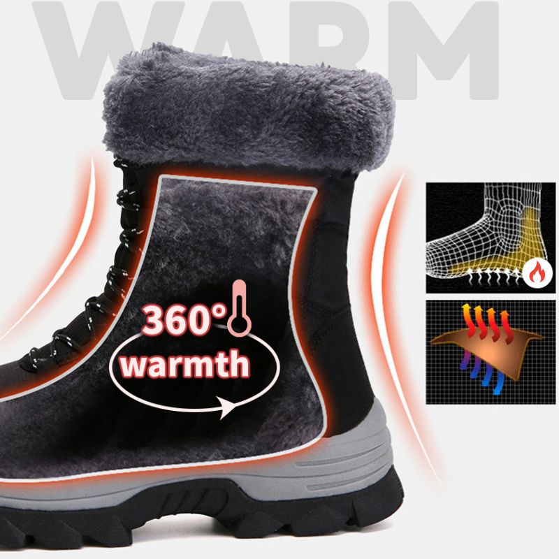 Cozy Waterproof Snow Boots for Women | Warm & Comfortable Winter Shoes