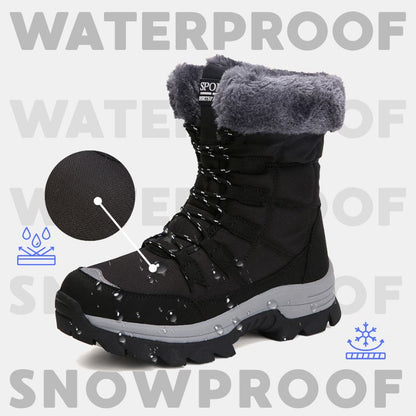 Cozy Waterproof Snow Boots for Women | Warm & Comfortable Winter Shoes