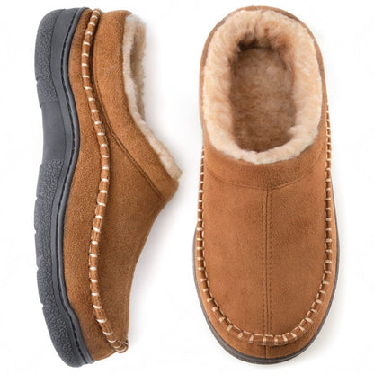 Unisex Orthopedic House Slippers – Warm Fleece | Wide Fit | Supportive Cushioning