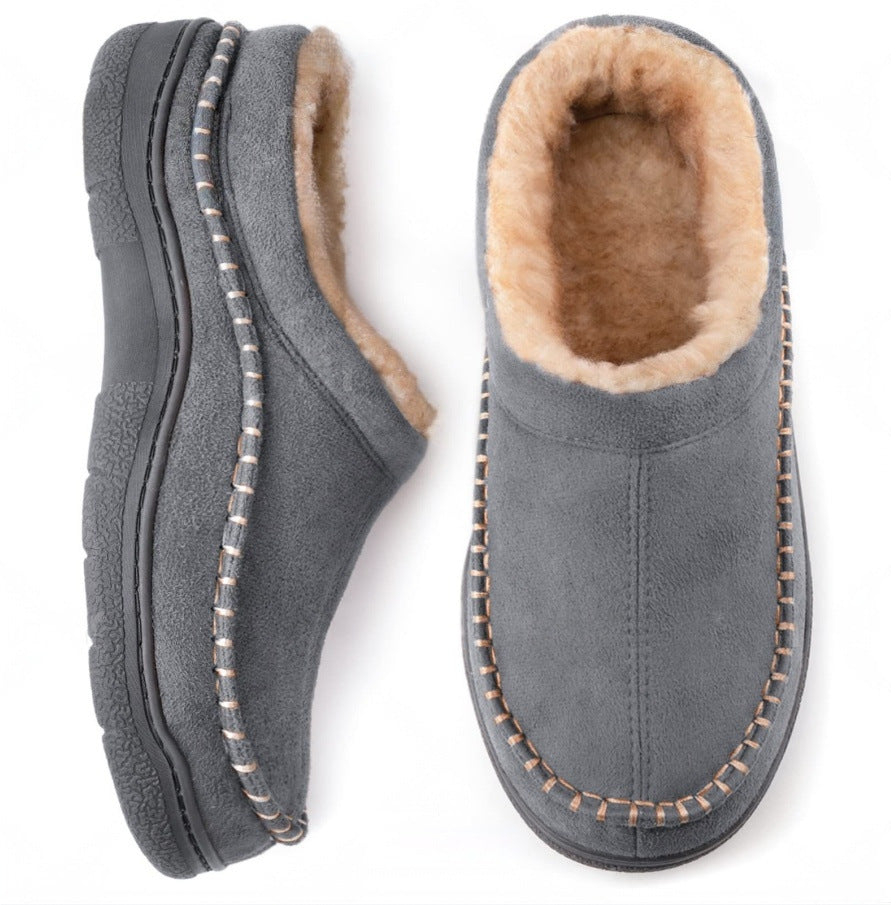 Unisex Orthopedic House Slippers – Warm Fleece | Wide Fit | Supportive Cushioning