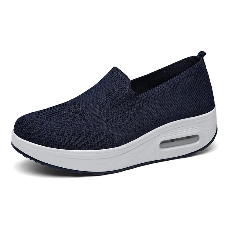 Humtto Women's Wide Platform Loafers: Orthopedic Comfort, Great Value