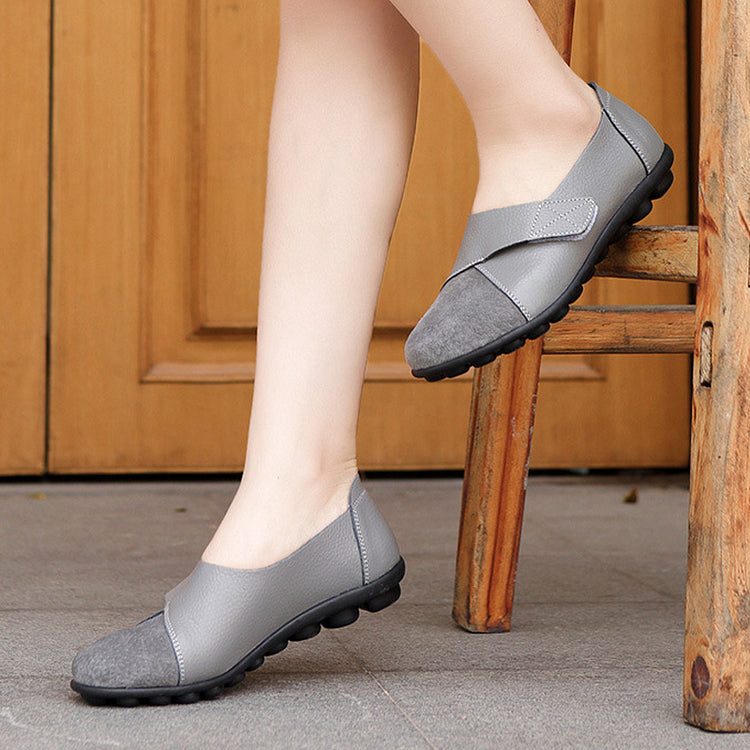 Humtto Women's Leather Loafers: Affordable Orthopedic Comfort & Style