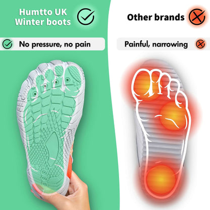 Warm Winter Boots for Couples | Water-Resistant Wide Natural Fit