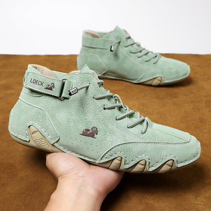 Unisex Orthopedic Warm Leather Boots | Wide Toe Winter Comfort Fit