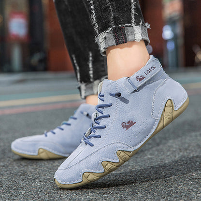 Unisex Orthopedic Warm Leather Boots | Wide Toe Winter Comfort Fit