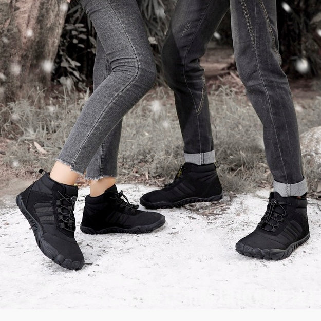 Unisex Winter Boots with Wide Toe & Arch Support | Waterproof Boots