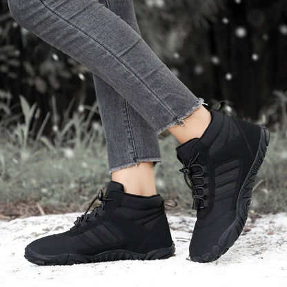 Unisex Winter Boots with Wide Toe & Arch Support | Waterproof Boots
