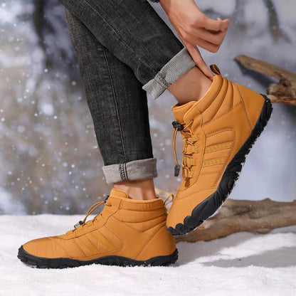 Unisex Winter Boots with Wide Toe & Arch Support | Waterproof Boots