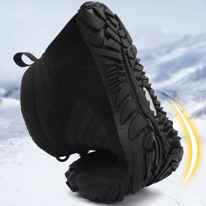Unisex Winter Boots with Wide Toe & Arch Support | Waterproof Boots