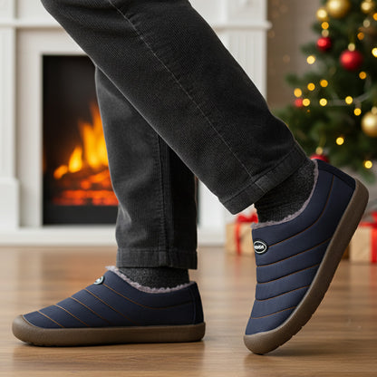 Unisex Warm Winter Clogs | Fleece-Lined Wide Toe Comfort Slippers