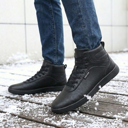 Unisex Waterproof Winter Boots – Warm, Anti-Slip for Walking